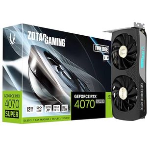 Bild für Zotac RTX 4070 SUPER 12GB Twin-Edge-OC GDDR6X Grafikkarte mit Spectra RGB Beleuchtung