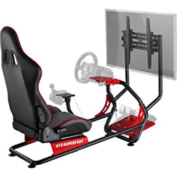 OPLite Monitor-Halterung GT3 Superfast, stabile Bildschirmhalterung mit verstellbarer Höhe und ±10° Neigung, VESA-kompatibel bis 50 Zoll – Bild 5