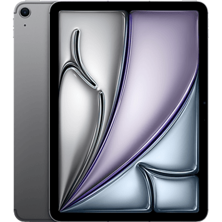 APPLE iPad Air (2026) Cellular, 11 Zoll Tablet mit 256 GB Speicher, Space Grau – Bild 1