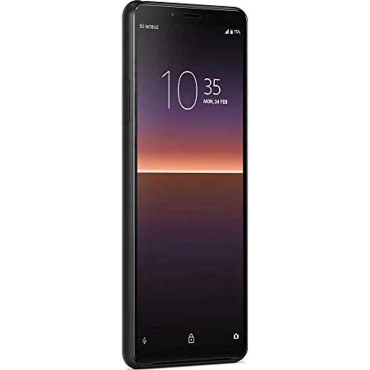 Sony Xperia 10 II (XQ-AU52) 128GB Single-SIM Schwarz - Smartphone mit IP65/68 Wasserbeständigkeit, 21:9 breitem OLED-Display und Dreifachobjektiv-Kamera – Bild 3