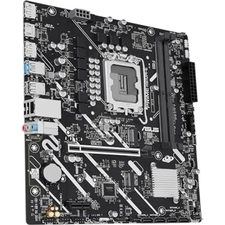 Asus PRIME H810M-E-CSM, Micro-ATX Mainboard mit Intel H810, LGA1851, DDR5, PCIe 4.0 und RGB-Beleuchtung – Bild 6