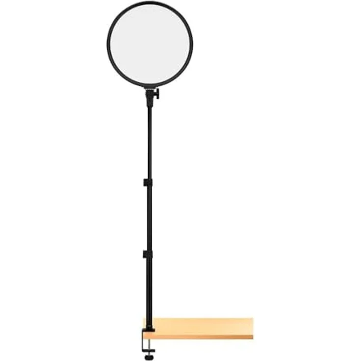Streamplify GLOW LIGHT 14 Softlight, Großes Softlight für Content-Creator, 36-cm-Bildschirm-Leuchte, rückseitiges LCD-Touchpanel, EU-Netzkabel - schwarz – Bild 2