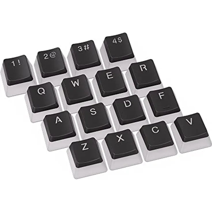ENDORFY PBT Pudding Keycaps, Satz von 104 keycap, klare Schrift, haltbares und unauslöschliches PBT-Material, US ANSI-Layout | EY0E002 - Preisvergleich