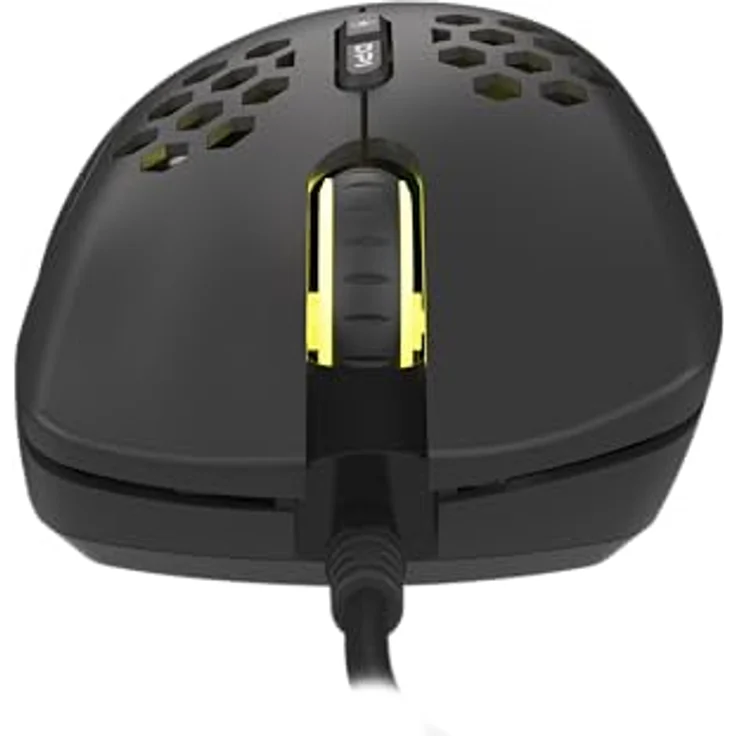 Genesis KRYPTON 555 Gaming-Maus (kabelgebunden) - Optische Maus mit 8000 DPI in Schwarz – Bild 6