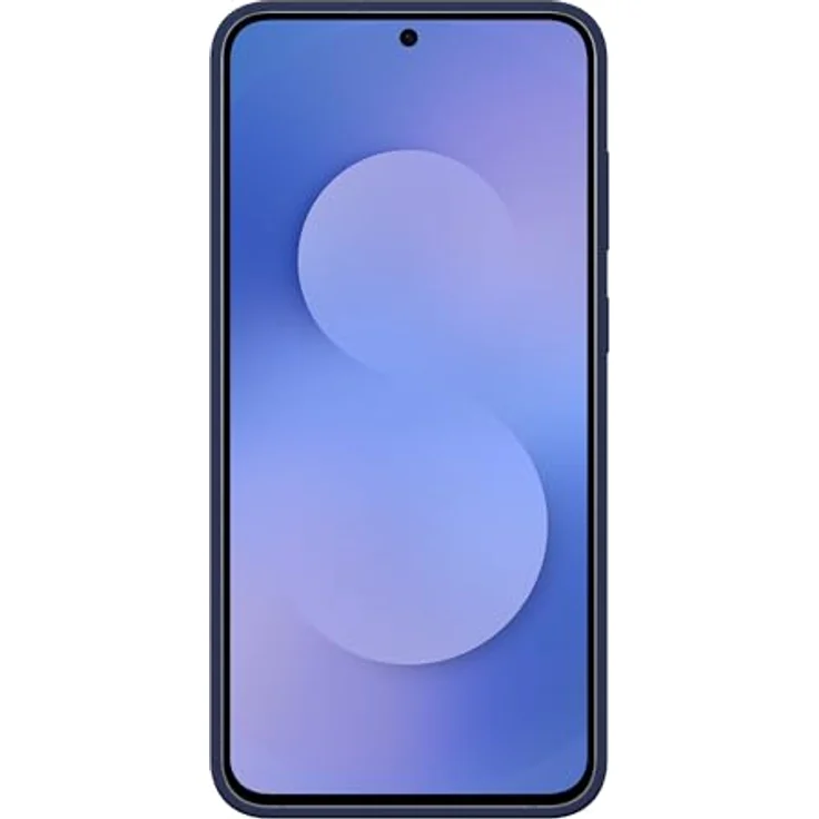 Samsung Silicone Case für Galaxy S25 FE, Smartphone Hülle mit weicher Textur, Blau – Bild 5