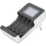 Akku-Ladegerät für 1 bis 4 NiMh AA oder AAA Akkus