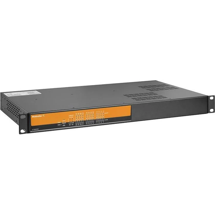 Weidmüller managed Fast Ethernet-Switch, 10 Ports, 1 Gbps, DIN-Rail, IP30, Betriebstemperatur -40°C bis 85°C