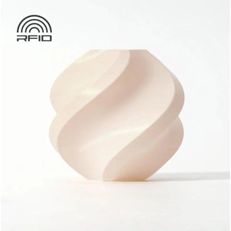 Bambu Lab PLA Basic Refill - Beigefarben, 1.75mm, 1000g, spulenlose Version mit RFID für intelligentes Drucken