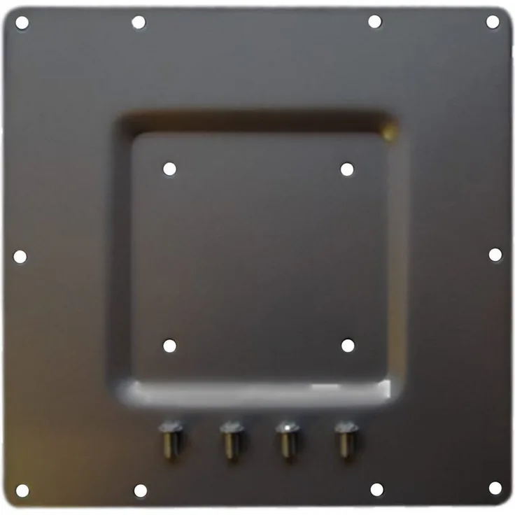 Drall Instruments TV-Wandhalterung P10, VESA Adapterplatte von 75 auf 200 x 100 mm, schwarz