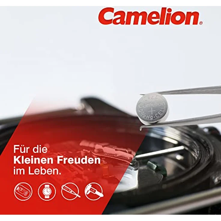 Camelion 12001004 Alkaline Knopfzelle (AG4, LR66, LR626, 377, 10er-Pack, Blister) – Bild 6