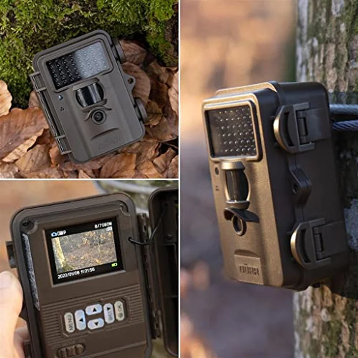 DÖRR Snapshot Mini Black 30MP 4K Überwachungskamera - Wildkamera - Fotofalle - Ultra HD 4K Videos - 940nm IR LEDs - Black LEDs – Bild 5