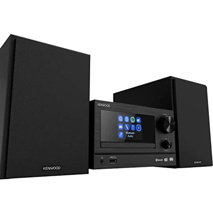 M-7000S Home-Audio-Minisystem DAB+,FM 30 W Bluetooth, schwarz – Bild 4