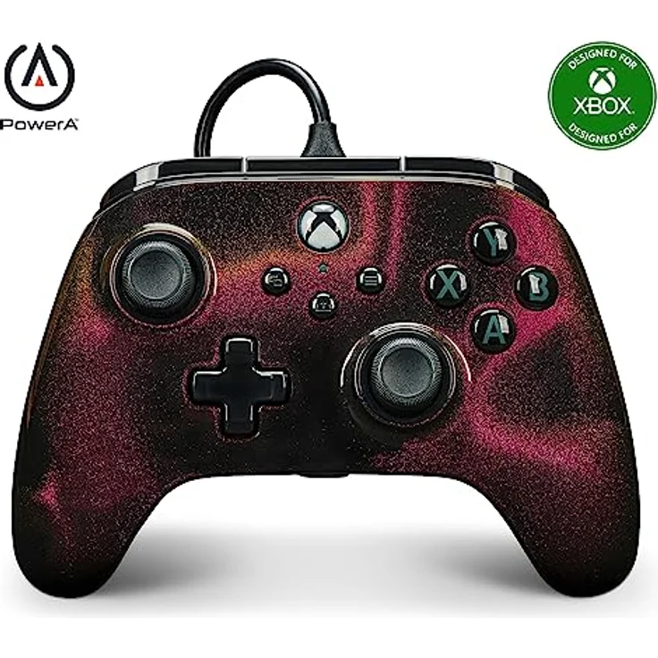 PowerA Xbox Advantage Controller - kabelgebunden, 3-Wege-Trigger-Locks, ergonomisches Design, USB-C-Kabel, Windows 10/11-Kompatibilität – Bild 2