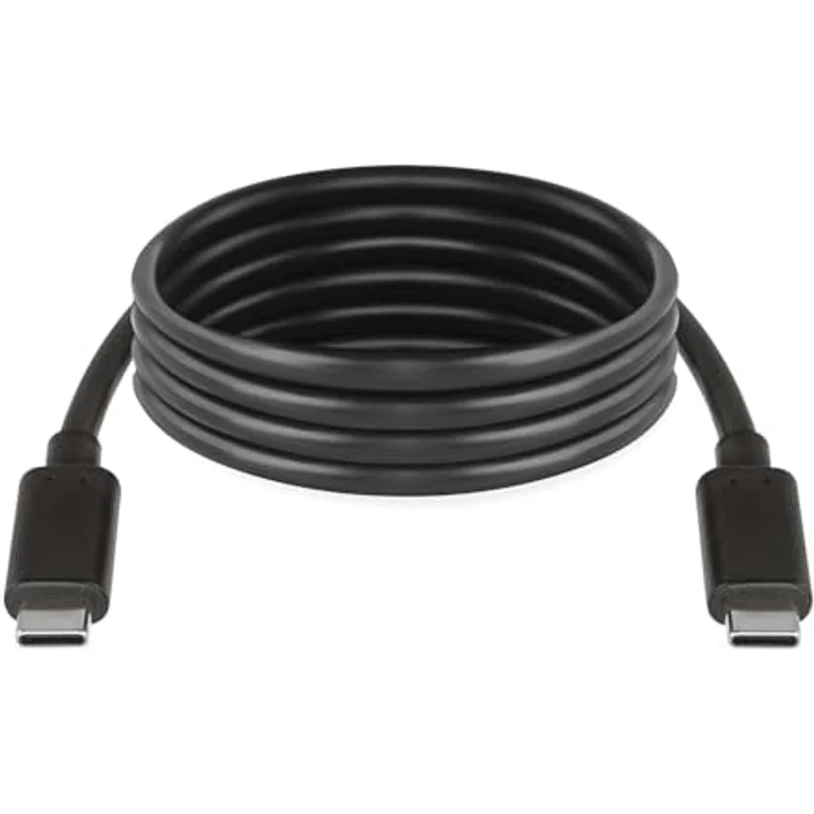 EMOS USB-Ladekabel Typ C auf Typ C - 1m, 2.0 USB-C, Schwarz - High Speed 480 Mbit/s, 5A/100W – Bild 2