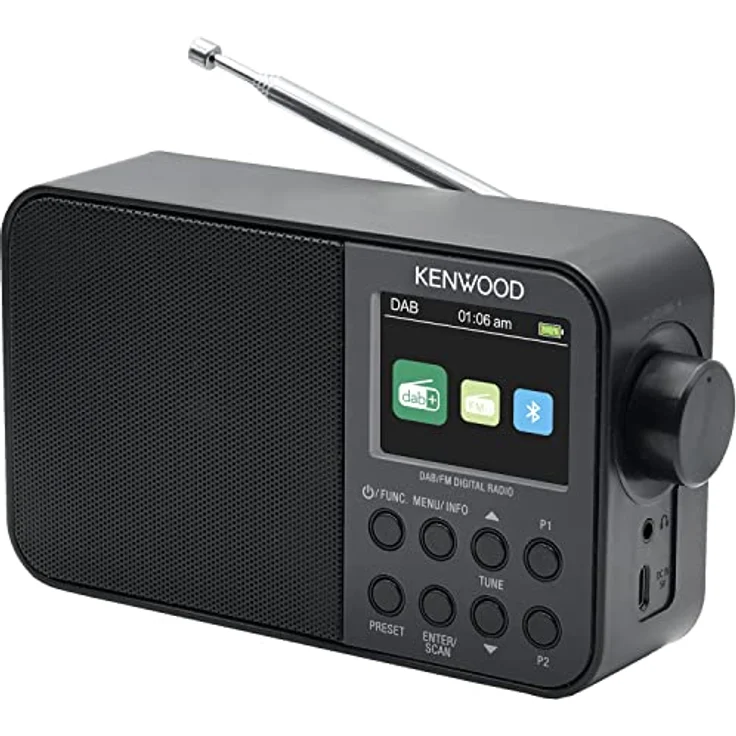 Kenwood CR-M30DAB-B, schwarz – Bild 3