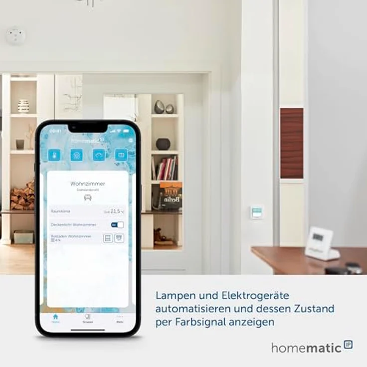 Homematic IP Schaltaktor für Markenschalter – mit Signalleuchte (HmIP-BSL) – Bild 5