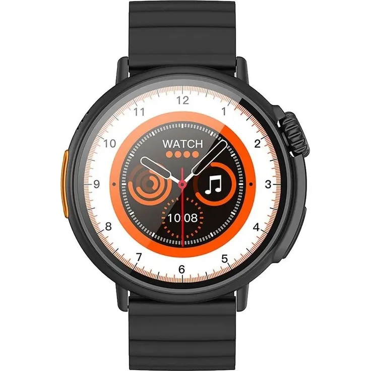 Hoco Smartwatch Y18 Schwarz - misst Herzfrequenz und Sättigung - iOS- und Android-Systeme
