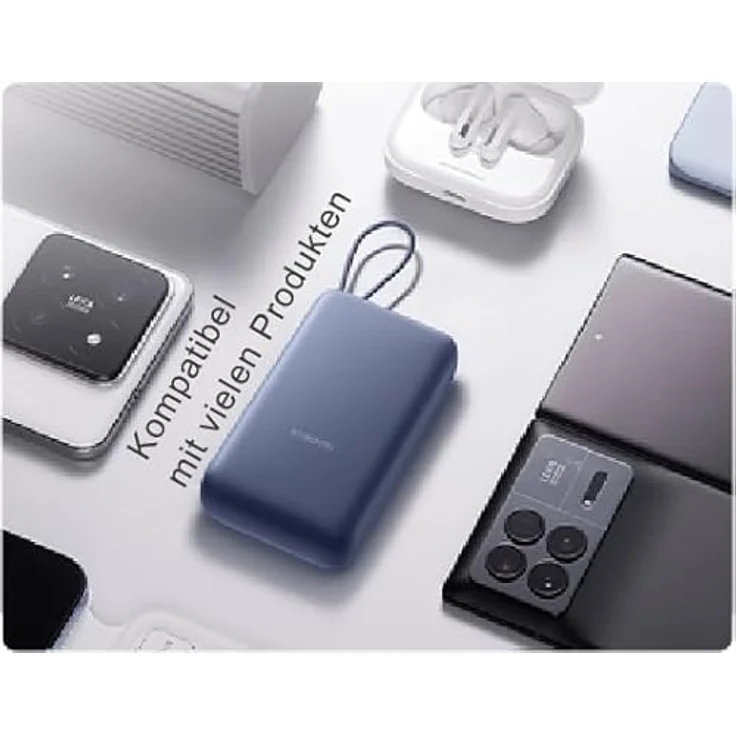 Xiaomi 33W Power Bank 10.000mAh mit integriertem Kabel, kompakt und ideal für Reisen – Bild 3