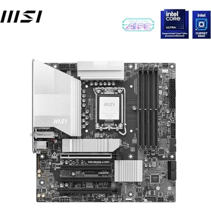 MSI PRO B860M-A WiFi, Mainboard mit WLAN-Ausstattung – Bild 2