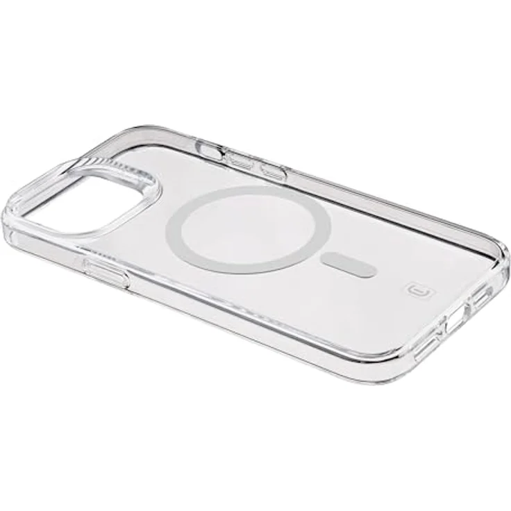 cellularline - Gloss Mag - iPhone 15 Pro Max - Schutzhülle mit Magneten zum Aufladen und Befestigen an MagSafe Netzteil - Transparent – Bild 2