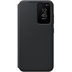 Samsung Smart View Wallet Smartphone Case EF-ZS911 für Galaxy S23, Handy-Hülle, Kartenfach, Sichtfenster, Black