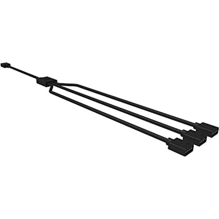 Cooler Master 1-to-3 RGB Splitter Cable - Ventilatorkabel - Schwarz - 58 cm (R4-ACCY-RGBS-R2) – Bild 2