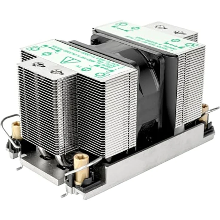 Silverstone SST-XE02-4677B, Xenon 2U CPU Kühler für Intel LG, kleiner Formfaktor, Silber – Bild 1