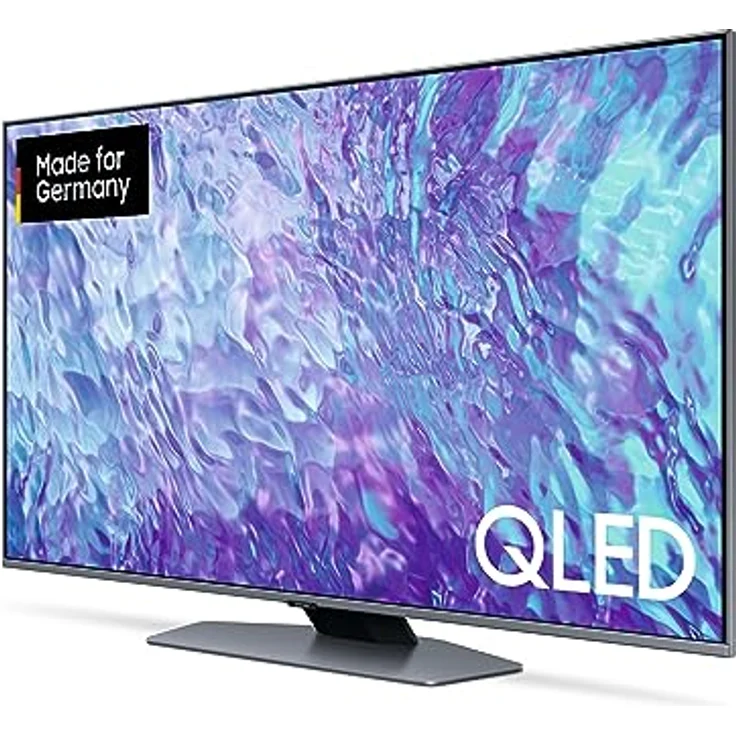 Samsung QLED 4K Q80C 75 Zoll Fernseher (GQ75Q80CATXZG, Deutsches Modell), Smart-TV, Direct Full Array, Neural Quantum Prozessor 4K, Real Depth Enhancer [2023] – Bild 2