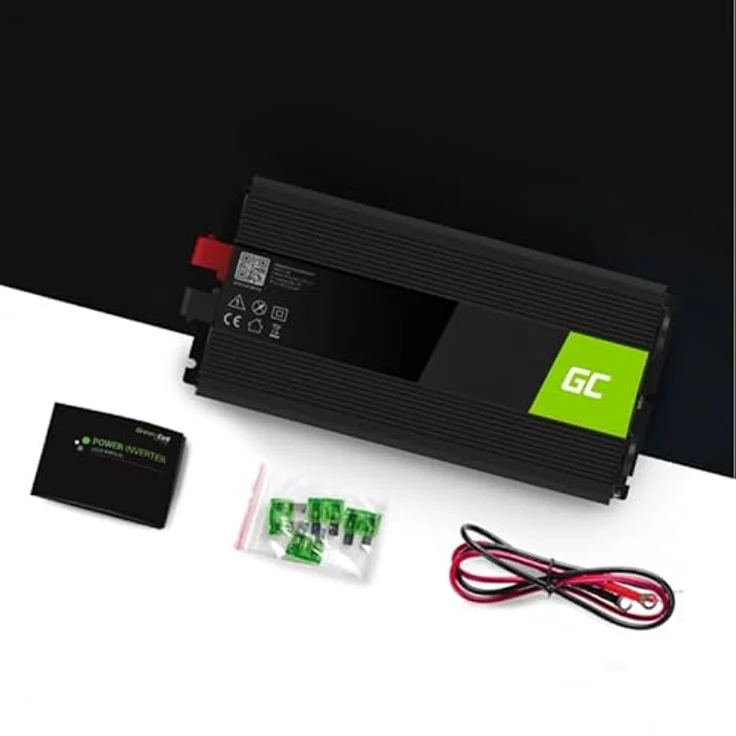 GreenCell Power Inverter 12V > 230V 1500W Black – Bild 2