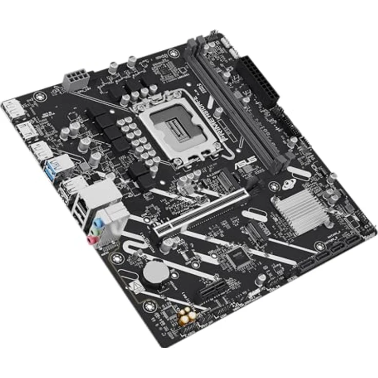 Asus PRIME H810M-E-CSM, Micro-ATX Mainboard mit Intel H810, LGA1851, DDR5, PCIe 4.0 und RGB-Beleuchtung – Bild 7