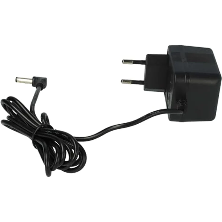 vhbw Netzteil/Ladegerät kompatibel mit Panasonic KX-TG6, KX-TG7, KX-TG8301G, KX-TG8321G - 200 cm, Schwarz – Bild 4