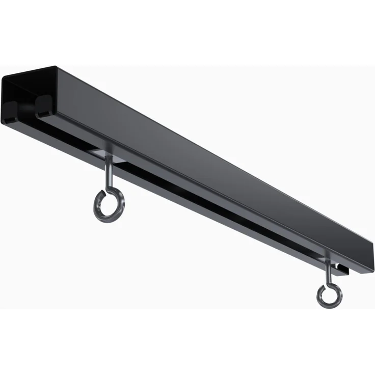 HI-ND Deckenhalterung für Beamer, geeignet für 43"-75" Bildschirme bis 100 kg, Schwarz