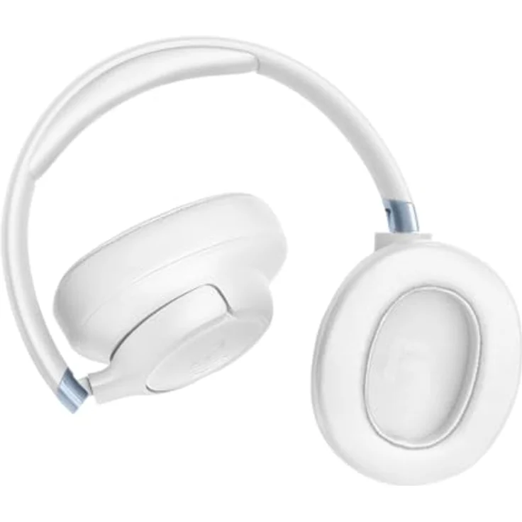 JBL Tune 780 NC, Kabellose Over-Ear-Kopfhörer mit adaptivem Noise-Cancelling, 76 Stunden Akkulaufzeit, Schnellladefunktion, Weiß – Bild 5