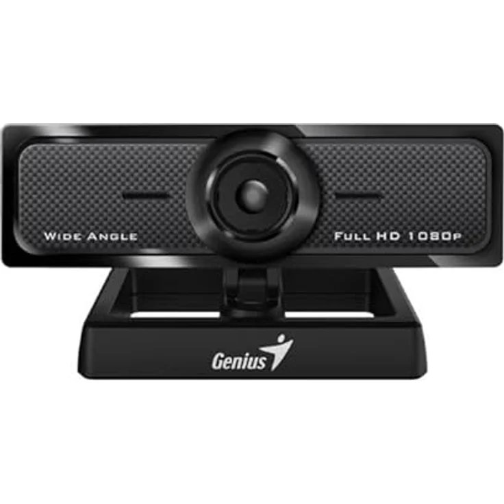 Genius webcamera WideCam F100 V2/Full HD 1080P/USB/širokoúhlá 120 °/microphone (2.10 Mpx), Webcam, Schwarz – Bild 1