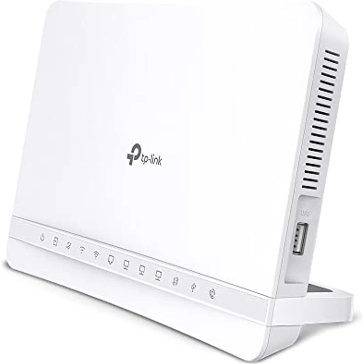 TP-Link VX231v Wi-Fi 6 Internet Box 4, Super-VDSL 35b Modem Router, 4× Gigabit-Ports, AX1800 WLAN, Bis zu 6 DECT-Mobilteile, Kompatibel mit Telekom/1&1/Vodafone/O2, nur für Deutschland – Bild 1
