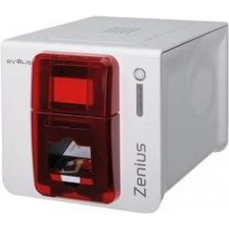 Evolis Papier-Karten Weiss, 30mil (0,76mm), Kreditkarten-Stärke, 500er Pack, kompatibel mit Etikettendruckern – Bild 1
