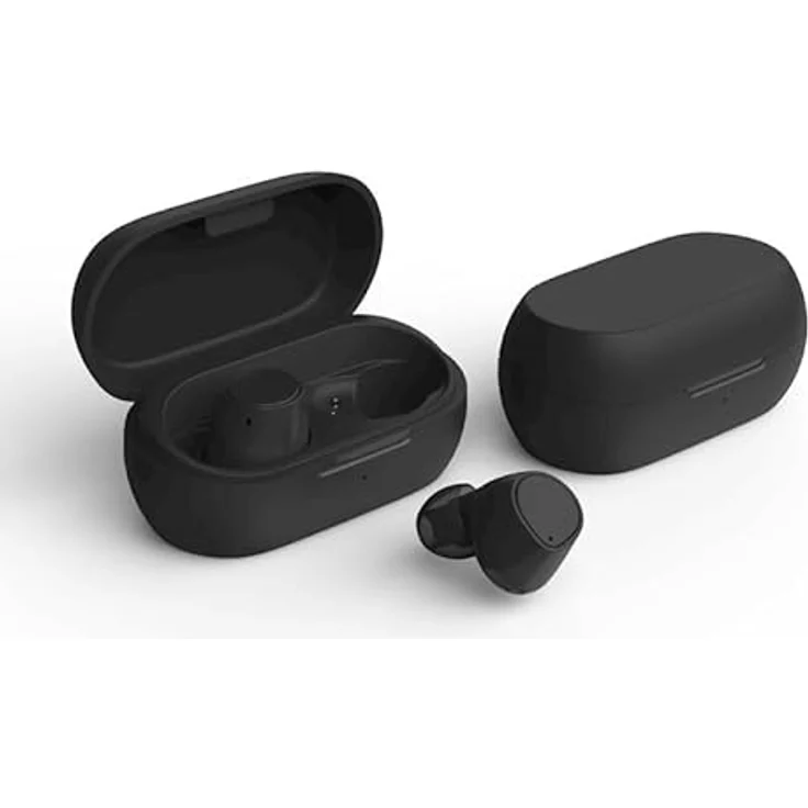 FOREVER Maxlife MXBE-04 TWS, Kabellose Bluetooth 5.3 In-Ear Ohrhörer mit Touch-Steuerung und Tragbarem Ladecase, Schwarz – Bild 7