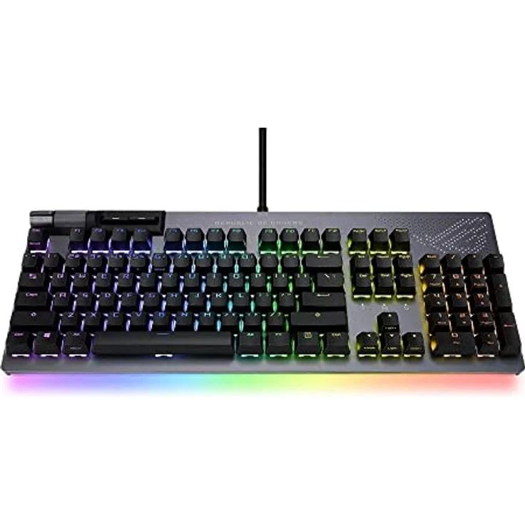 ASUS Rog Strix Flare II Animate Keyboard USB QWERTY Us, 90MP02E6-BKUA01 in Schwarz – Bild 4