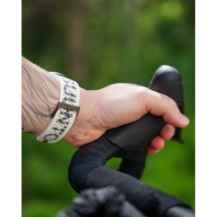 SUUNTO 22 ATH5 Silikon Armband Pearl White S+M - Kompatibel mit Race, Vertical, 9 Peak Pro - Atmungsaktiv, Langlebig, Atmungsaktiv – Bild 2