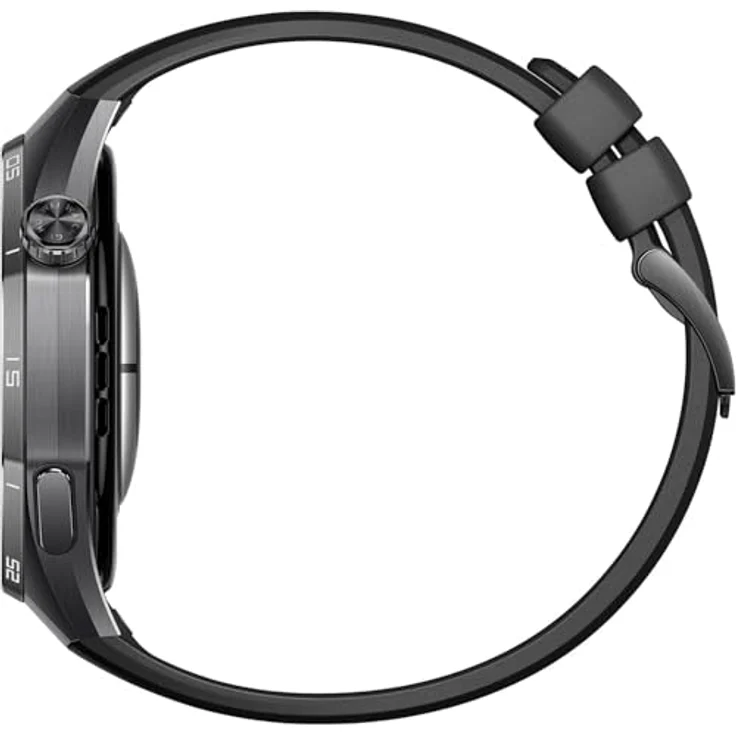 Huawei Watch GT 6 Pro, 46mm Smartwatch mit schwarzem Armband und umfangreichen Fitness-Funktionen – Bild 4