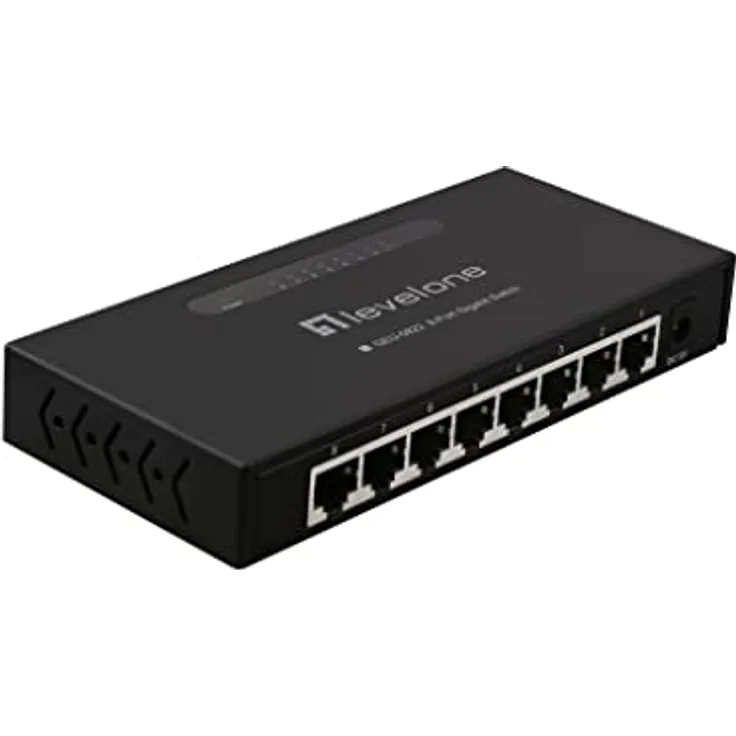 Level One GEU-0822 8-Port Gigabit Ethernet Switch