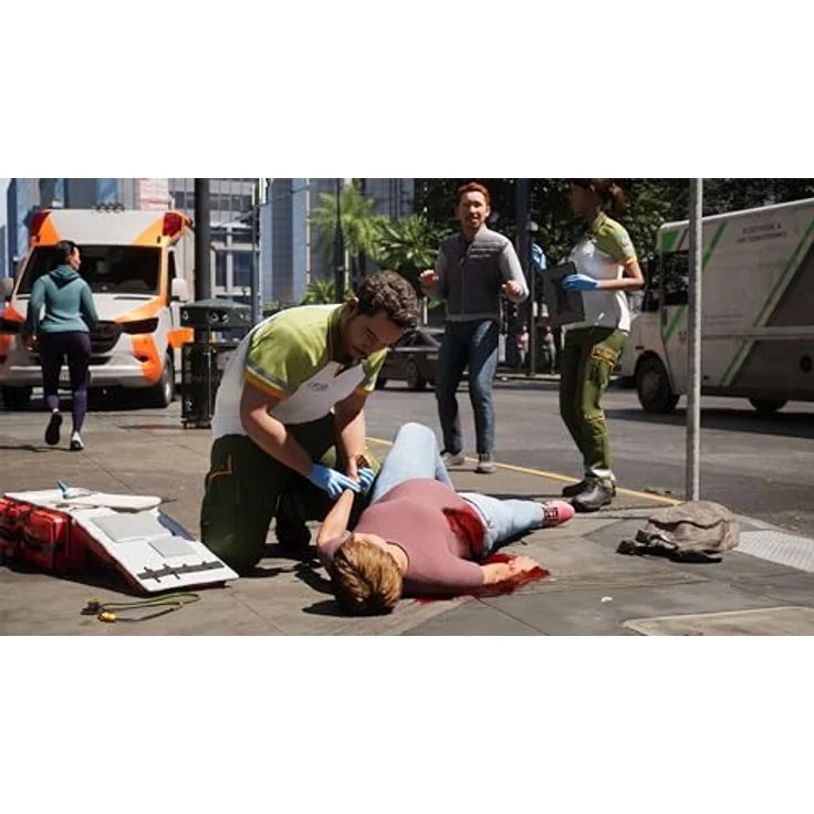 Ambulance Life: A Paramedic Simulator - Microsoft Xbox Series X - Simulator - PEGI 16 – Bild 2