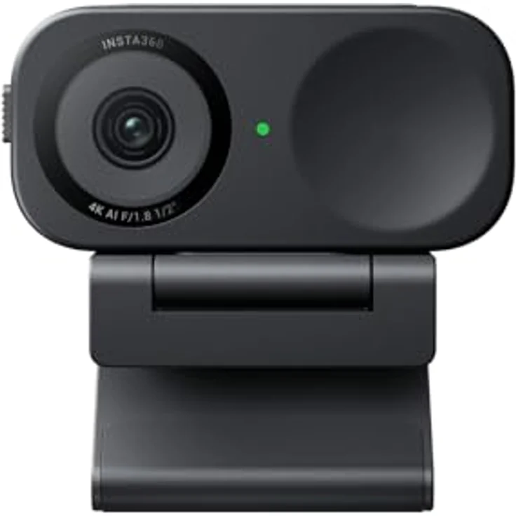 Insta360 Link 2 C 4K-Webcam mit AI, Pro-Audio, Gestensteuerung, HDR, Deskview – Integrierter Datenschutz – Bild 3