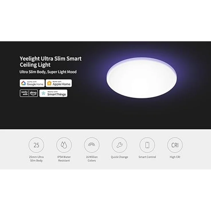 Yeelight Light smart ceiling lamp C2201C235, Smarte Deckenbeleuchtung – Bild 3