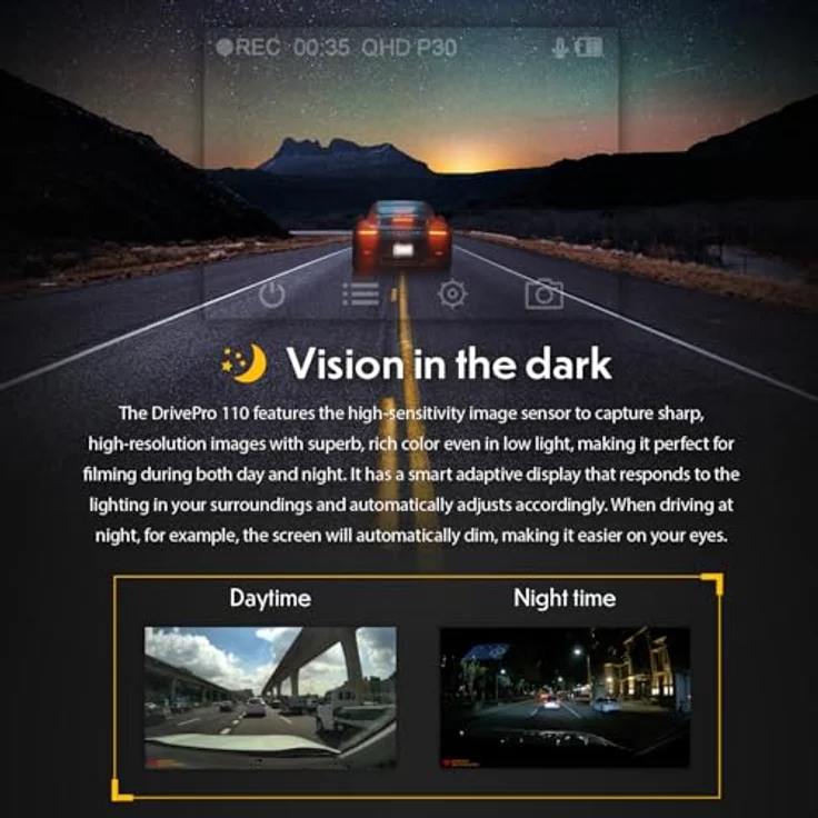 Transcend TS-DP110M-32G DrivePro 110 Dash Camera Dashcam – Bild 5