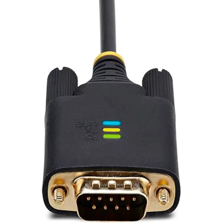 StarTech.com 4m 2-Port USB auf Seriell Adapter, FTDI, USB-A zu DB9 RS232 Kabel mit wechselbaren Schrauben/Muttern, COM-Retention, ESD-Schutz, 921.6Kbps – Bild 4