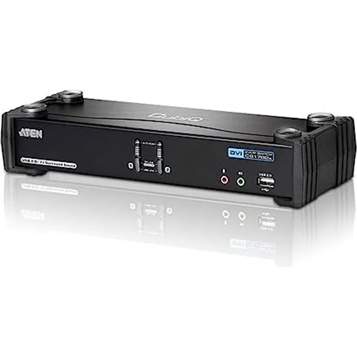 ATEN CS1782A KVM Switch Dual-Link DVI, USB, Audio, 2 Ports