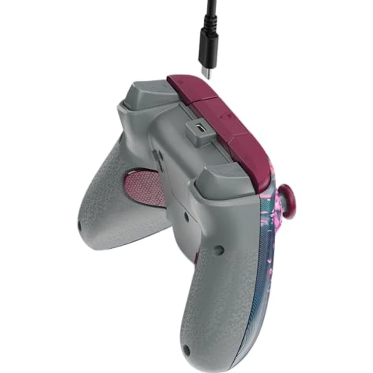 Turtle Beach REMATCH ADVANCED Wired Controller, Hall-Effekt-Hair-Trigger, zuweisbare Schnellauslösetasten, integrierte Audio-Bedienelemente, pink – Bild 13