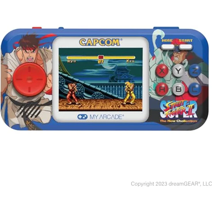 My Arcade SUPER STREET FIGHTER II POCKET PLAYER PRO, Handheld-Arcade-Gaming-System mit 2-in-1 Titeln, 2.75 Zoll hochauflösendem Display, integrierten Lautsprecher und USB-C®-Betrieb – Bild 9