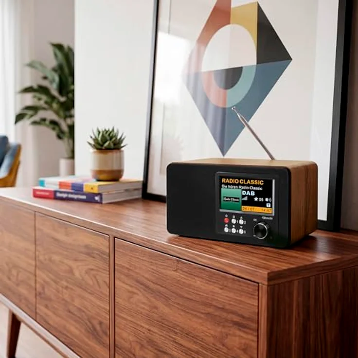 Albrecht DR 863 Digitalradio Mono, DAB+/UKW, 4,3" Farbdisplay, Komfortmodus, ASA – Bild 5